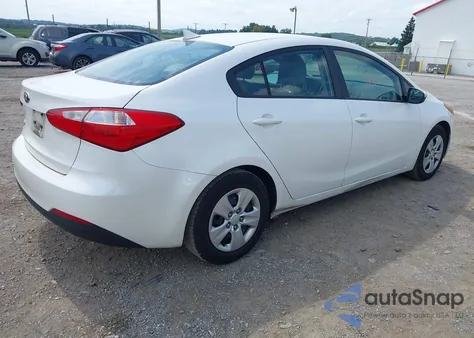2015 Kia Forte Lx from USA, damaged, VIN KNAFX4A65F5336154